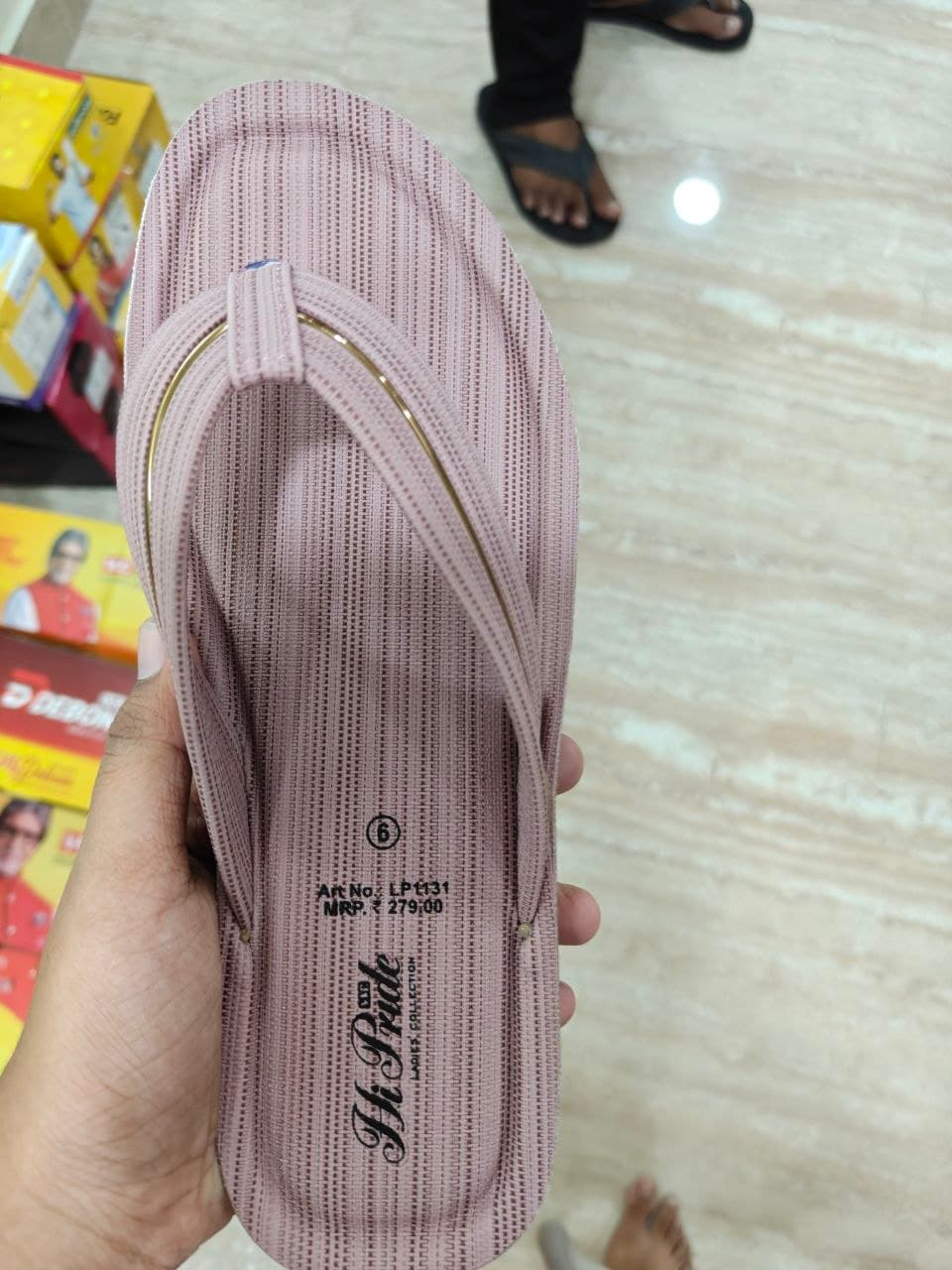 Hi Pride Women's Pink Flip Flops