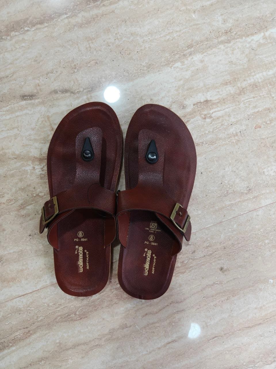 Walkmate Men's Brown Sandals