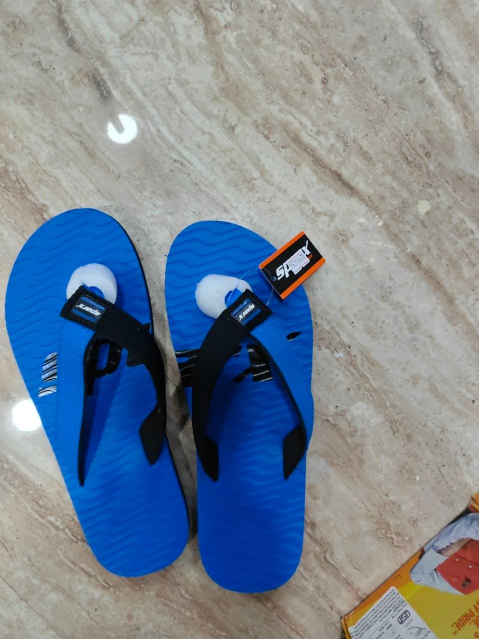 Sparx Men's Blue Flip-flops